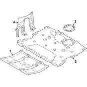 BMW Mud Guard - Genuine BMW 51757394805