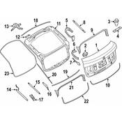 BMW Gutter Strip - Genuine BMW 51767220159