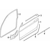 BMW Door Seal - Genuine BMW 51767267927