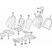 BMW Climate Controlled Seat Cooling Unit - Genuine BMW 52107451623