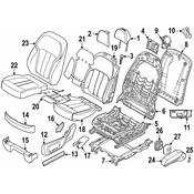 BMW Seat Track Reinforcement - Genuine BMW 52107488152