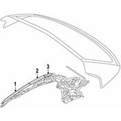 BMW Cover Hinge Primed - Genuine BMW 54375A19AA4