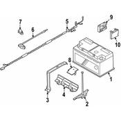 BMW Battery Cable - Genuine BMW 61126935667