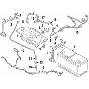 BMW Battery Cable - Genuine BMW 61129367472