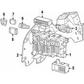 BMW Fuse Carrier - Genuine BMW 61149270355