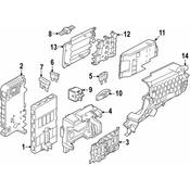 BMW B+ Distributor Centre Section - Genuine BMW 61149321051