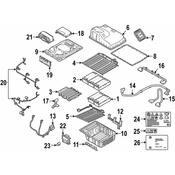 Mini Drive Motor Battery Pack Cover Seal - Genuine Mini 61277645627