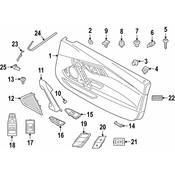 BMW Door Window Switch - Genuine BMW 61316809279