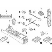 BMW Driver Information Display Switch - Genuine BMW 61316993901