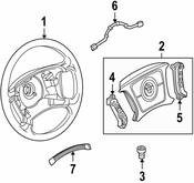 BMW Connecting Line Steering Wheel - Genuine BMW 61318372918