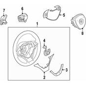 BMW Steering Wheel Radio Controls - Genuine BMW 61319239903