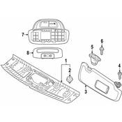 Mini Passenger Air Bag Disable Switch - Genuine Mini 61319362701