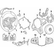 BMW Steering Wheel Transmission Shift Control Switch - Genuine BMW 61319501592