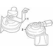 BMW OE Replacement Horn - Genuine BMW 61337400706