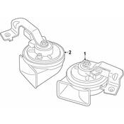 BMW OE Replacement Horn - Genuine BMW 61339466247