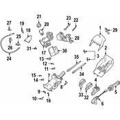 BMW Ignition Lock Escutcheon - Genuine BMW 61356965425