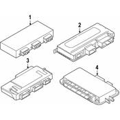 BMW Vehicle Power Control Module - Genuine BMW 61356992418