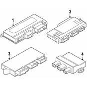 BMW Mobile Phone Control Module - Genuine BMW 61359322532