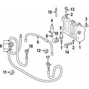 BMW Hose Line - Genuine BMW 61668361046