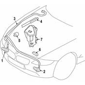BMW High Pressure Nozzle Right - Genuine BMW 61677206646