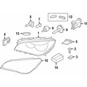 BMW High Intensity Discharge Lighting Ballast - Genuine BMW 63117316213