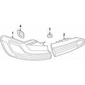 BMW Tail Light Assembly - Genuine BMW 63217409398