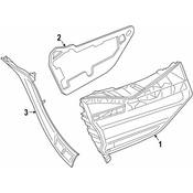 BMW Back Up Light Seal - Genuine BMW 63217441797