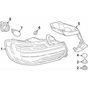 BMW Back Up Light Socket - Genuine BMW 63217489381