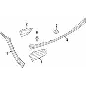 BMW Back Up Light Seal - Genuine BMW 63219450365