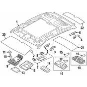 BMW Reading Light - Genuine BMW 63319321577