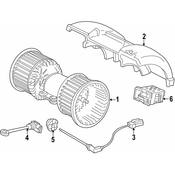 BMW HVAC Temperature Sensor - Genuine BMW 64111374242