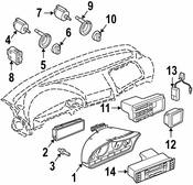 BMW Automatic Air Conditioning Control - Genuine BMW 64116902541