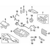 BMW A/C Expansion Valve - Genuine BMW 64119210754