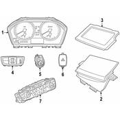 BMW Hazard Warning Switch - Genuine BMW 64119471104