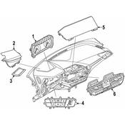 BMW HVAC Temperature Control Panel - Genuine BMW 64119855397