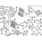 Mini HVAC Heater Core Heater Element - Genuine Mini 64129873686
