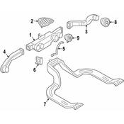 MINI Dashboard Air Vent - Genuine MINI 64229813049