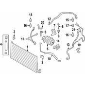 MINI A/C Refrigerant Suction Hose - Genuine MINI 64539808215