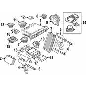 BMW Tweeter Hifi - Genuine BMW 65136978628