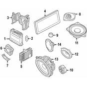 BMW Woofer - Genuine BMW 65139285272