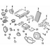 BMW Holder Amplifier-Video Module - Genuine BMW 65156927000