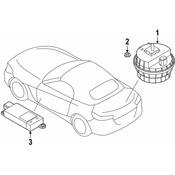 BMW Anti-Theft Alarm Siren - Genuine BMW 65755A40311