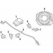 BMW Sensor Hv Switch-Off - Genuine BMW 65765A2A070