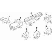 BMW Air Bag Impact Sensor - Genuine BMW 65779496815