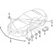 BMW Power Door Resistance Pinch Sensor - Genuine BMW 65779496820