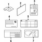 BMW Label "Key Memory" - Genuine BMW 66128381059