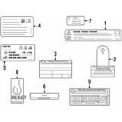 Mini Engine Decal - Genuine Mini 71217440815