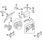 BMW Air Bag Module - Genuine BMW 72127000007