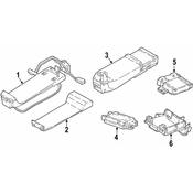 BMW Mobile Phone Control Module Bracket - Genuine BMW 84109390162