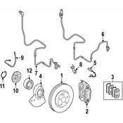 Mercedes Wheel Bearing Snap Ring -  Genuine Mercedes 000472090000